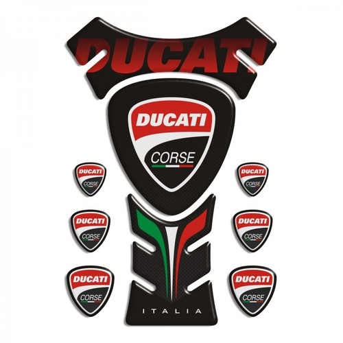 Paraserbatoio ducati corse - paraserbatoio,