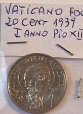 Vaticano centesimi 1939 - vaticano, 20