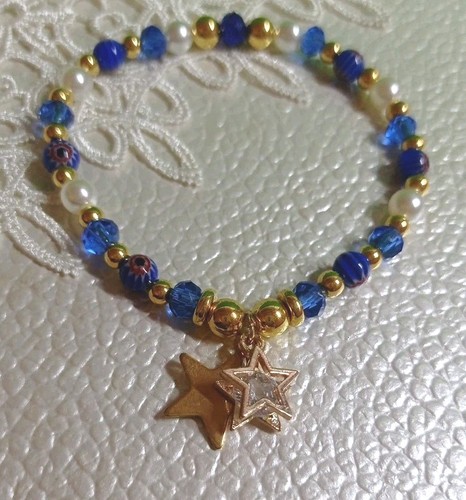Bracciale donna elastico perle - donna,