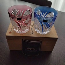 HOYA Crystal Edo Kiriko Coppia