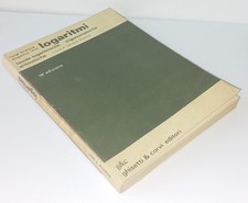 Logaritmi Tavole logaritmiche