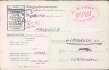 pr59 s.leonardo di cutro prigioniero di guerra in germania scrive alla  famiglia