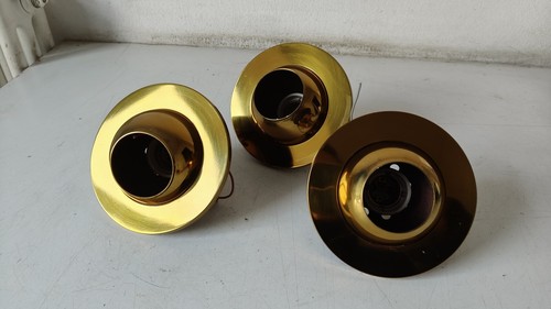 Tre faretti ottone - tre,