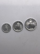 Set 3 monete Vaticano 1952-3