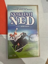 1998 Videocassetta Film SVEGLIATI NED con custodia VHS Italia KIRK JONES