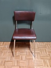 SEDIA DA UFFICIO CON SCHIENALE MOBILE ANNI 70