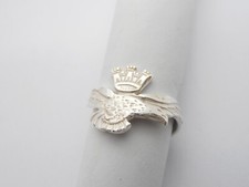 Aeronautica Militare Italiana : Anello in Argento 925 - Aquila Brevetto Pilota