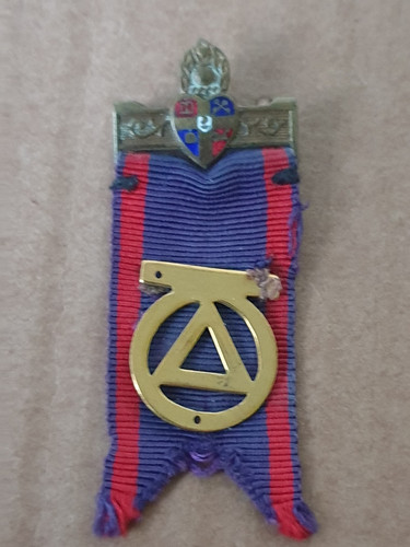 Vintage unknown masonic - , medal