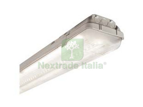 1pz plafoniera stagna senza - plafoniera,