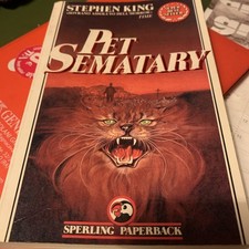 Pet Sematary • Stephen King • Sperling Paperback• 1989