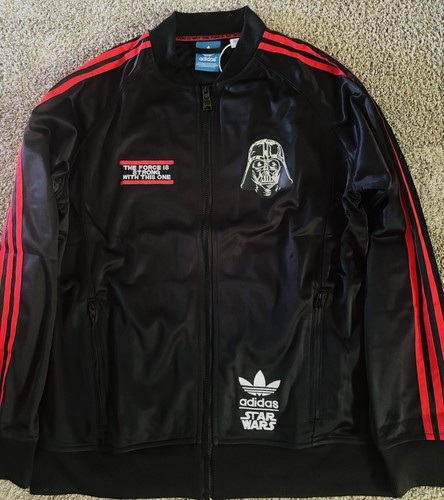 Giacca adidas star wars nera - giacca, l