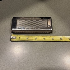 2) Armonica vintage M. Hohner Bravi Alpini C G KEY BELLA made in Germany