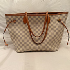 Autentica borsa Louis Vuitton Damier Azur mai completa in ottime condizioni