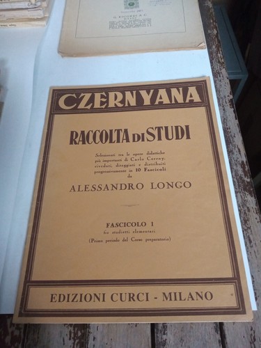 Raccolta studi czernyana - raccolta,