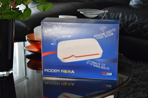 Modem fibra adsl telecom - /,