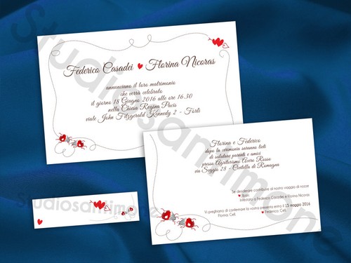 Partecipazioni nozze wedding - partecipazioni,