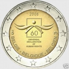 Euro commemorativo belgio - 2,