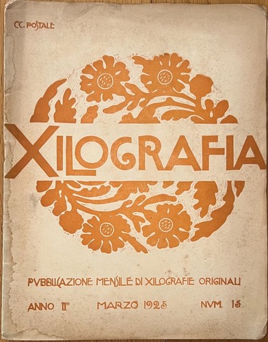 Xilografia pubblicazione - xilografia.,