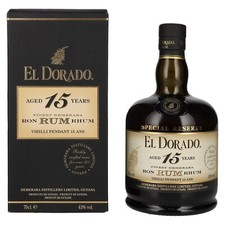 El Dorado 15 Years Old Finest Demerara Rum SPECIAL RESERVE 43% Vol. 0,7l in conf