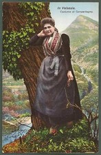 VERCELLI VALSESIA COSTUME 08 CAMPERTOGNO COSTUMI  ZANFA