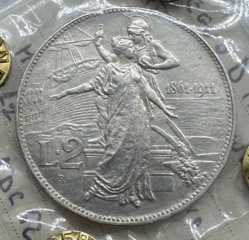 Regno italia 2 lire 1911 - 2,