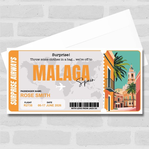 Viaggio malaga pass buono - malaga,