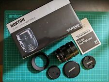 Voigtländer Voigtlander Nokton 25mm f/0.95 versione II MFT - OTTIME CONDIZIONI