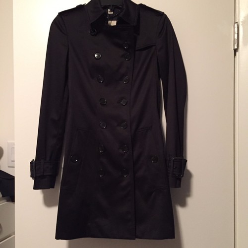 Trench coat nero - , doppiopetto