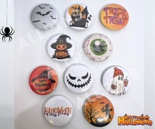 set di 10 SPILLE PINS 32mm 🎃Halloween Trick or Treat Boo Party👻 da collezione