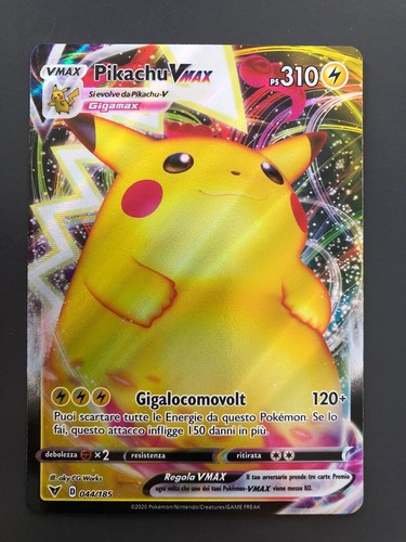 Carta pokémon pikachu - carta,