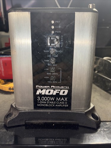 Power acoustik mofo1 3kd ch - 1,