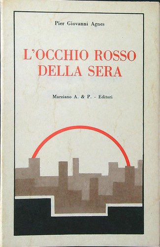 Occhio rosso della sera - l'occhio,