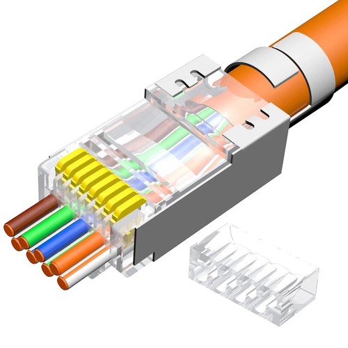 Connettori passanti rj45 cat8 - passanti,