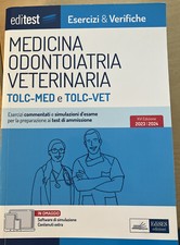6304942 3142318 Libri EDITEST. Esercizi E Verifiche Medicina, Odontoiatria, Vete