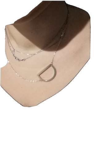 Collana ciondolo con iniziale - collana,