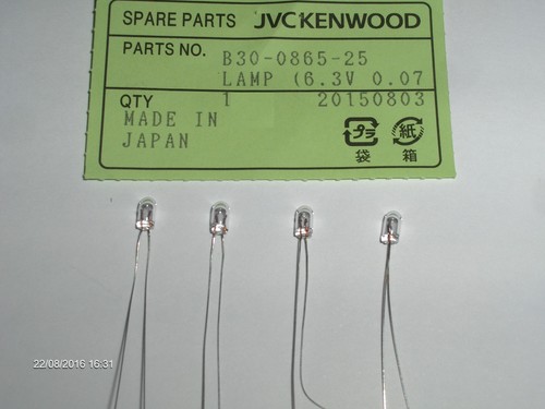 B30 0865 kit lamp lcd - b30-0865-25, 6,3v