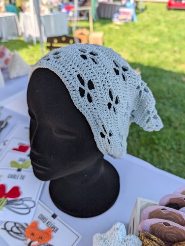 Bandana fatta uncinetto in - fatta, ad