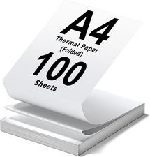 (100 Fogli) Carta Termica A4
