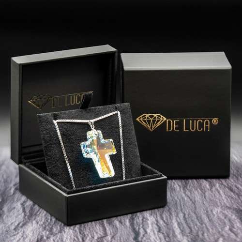 Collana luca argento - de, 925
