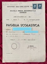 PAGELLA SCOLASTICA Cesena