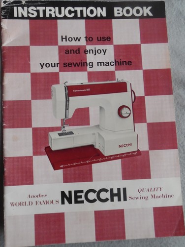 Istruzioni macchina cucire - istruzioni,