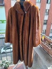 Pelliccia in visone colore miele