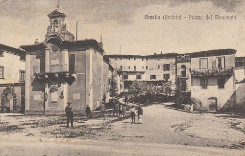 Amelia piazza del - amelia, (umbria)
