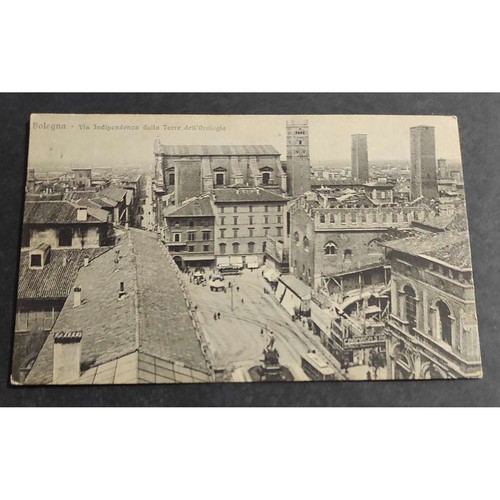 Cartolina bologna via - cartolina,