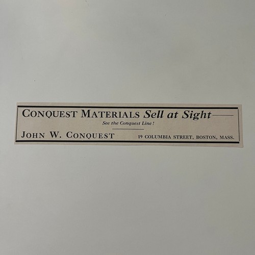 Conquest materials sell - conquest,