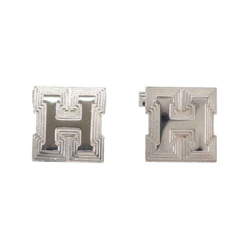 Gemelli hermes logo argento - gemelli,