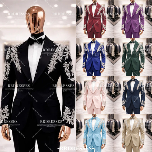 Tuta uomo formale con ricamo - , a