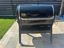 WEBER Barbecue a Pellet da Esterno BBQ da Giardino 23511004 SmokeFire EX6 GBS