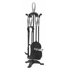 Set camino 5pz goccia cromo -