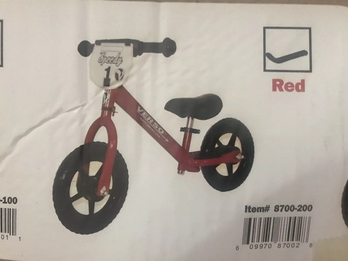 Balance bike verso rosso - verso,